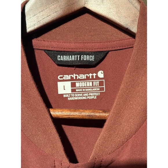 🔥Carhartt Men’s Force Cross FLEX Modern Fit SCRUB JACKET Black L Nurse Doctor - Picture 3 of 10